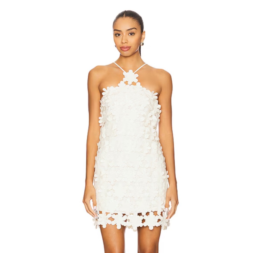 Alexis Lily Dress in White